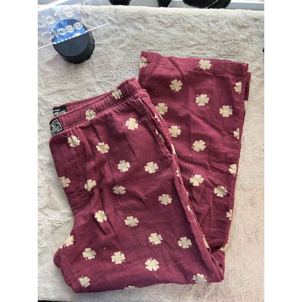 Lucky Brand Men's Baggy Lounge Pants Multicolor Size L Standard Red - Picture 8 of 8